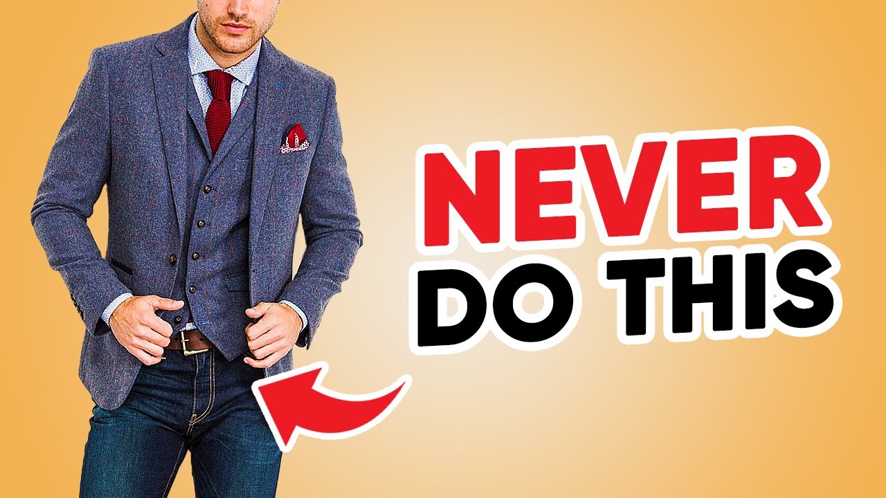 Correctly Match A Suit Jacket With Jeans (most Men Mess This Up!)