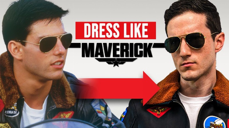 image 0 Dress Like Maverick : Style Secrets From Top Gun