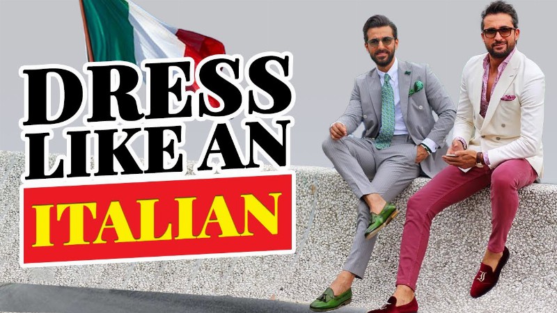 How To Dress Sharp In Hot Weather (like An Italian)