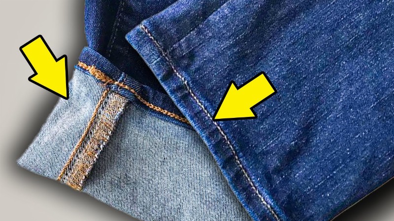 image 0 How To Easily Hem Your Jeans (no Sewing Machine Required!)