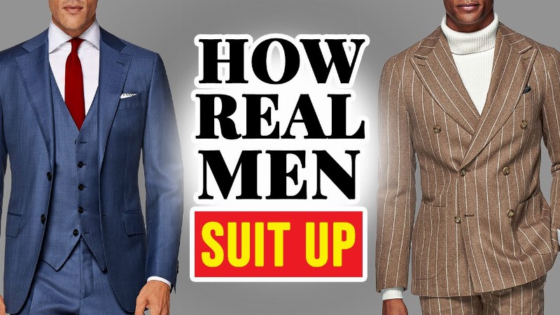 How To Suit Up As An Adult Man (suitsupply Guide)