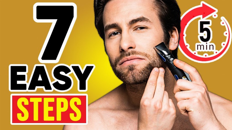 How To Trim Your Beard At Home (7-step Tutorial)