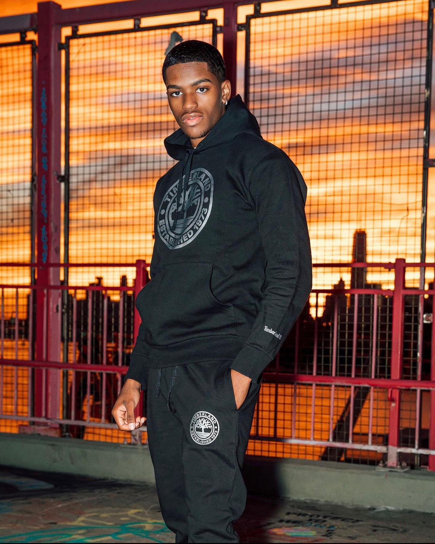 image  1 Layton Lamell - Me for #timberland X #dtlrofficial in the Exclusive 'Black Reflective' Premium 6-Inc