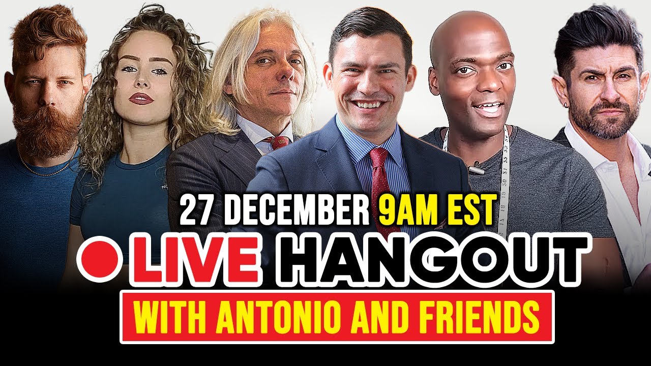 Register For Live Q&a With Antonio And Friends!